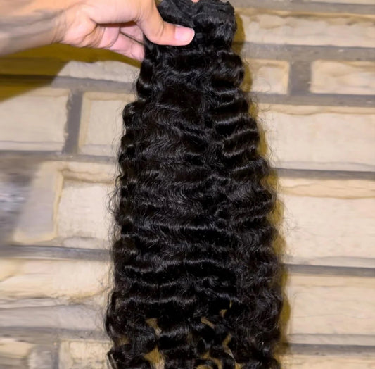 Raw Burmese Exotic Curly Bundles
